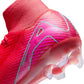 Zoom Superfly 10 Elite FG Soccer Shoe - Ember Glow/Aurora Green - Regular (D)