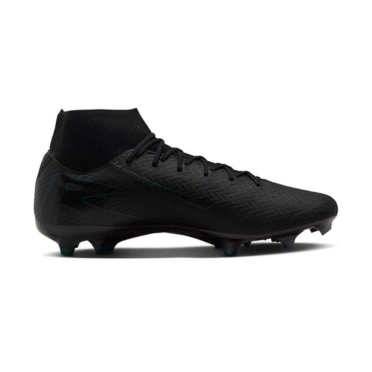 Zoom Superfly 10 Academy FG/MG Soccer Cleat - Black/Black-Deep Jungle - Regular (D)