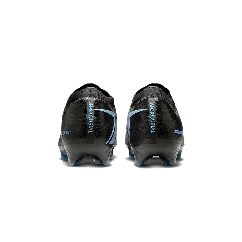 Zoom Vapor 16 Elite FG Soccer Cleat - Black/Ice Blue - Regular (D)