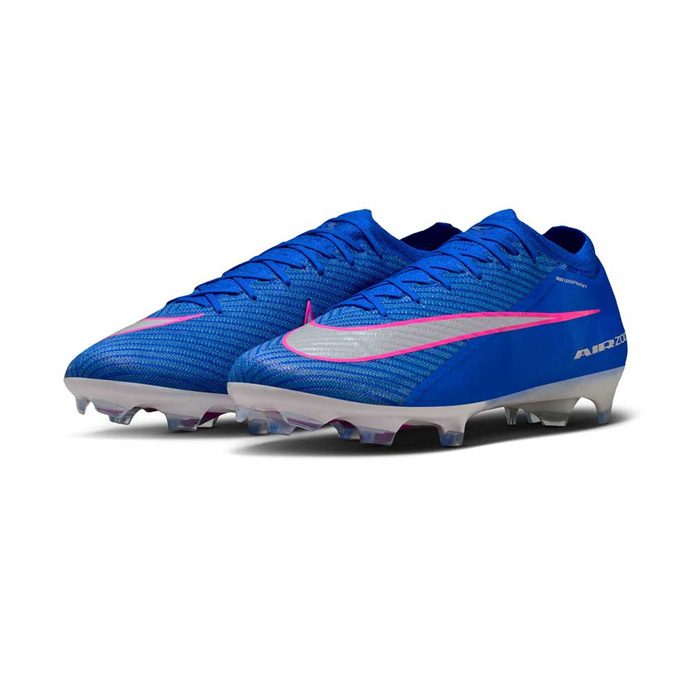 Zoom Vapor 16 Elite FG Soccer Cleat - Racer Blue/White - Regular (D)
