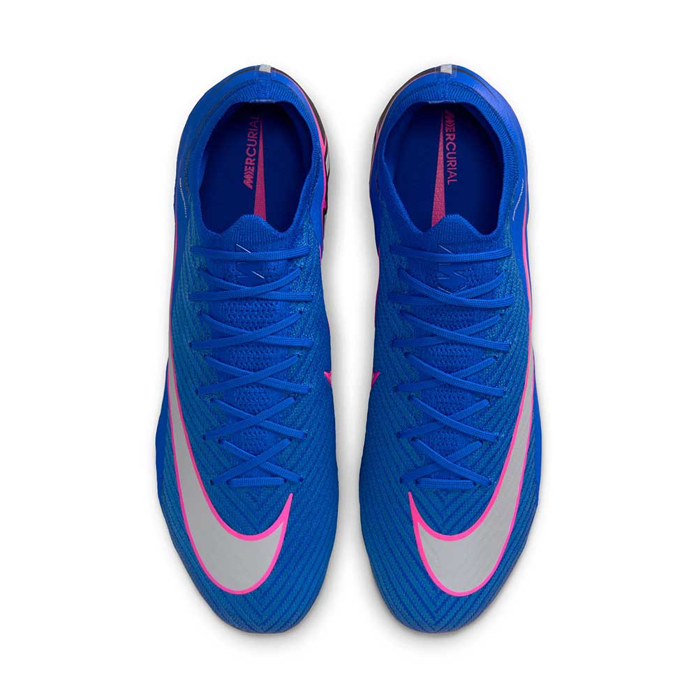 Zoom Vapor 16 Elite FG Soccer Cleat - Racer Blue/White - Regular (D)
