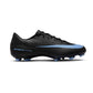 ZM Vapor 16 Academy FG/MG Soccer Cleat - Black/Ice Blue - Regular (D)
