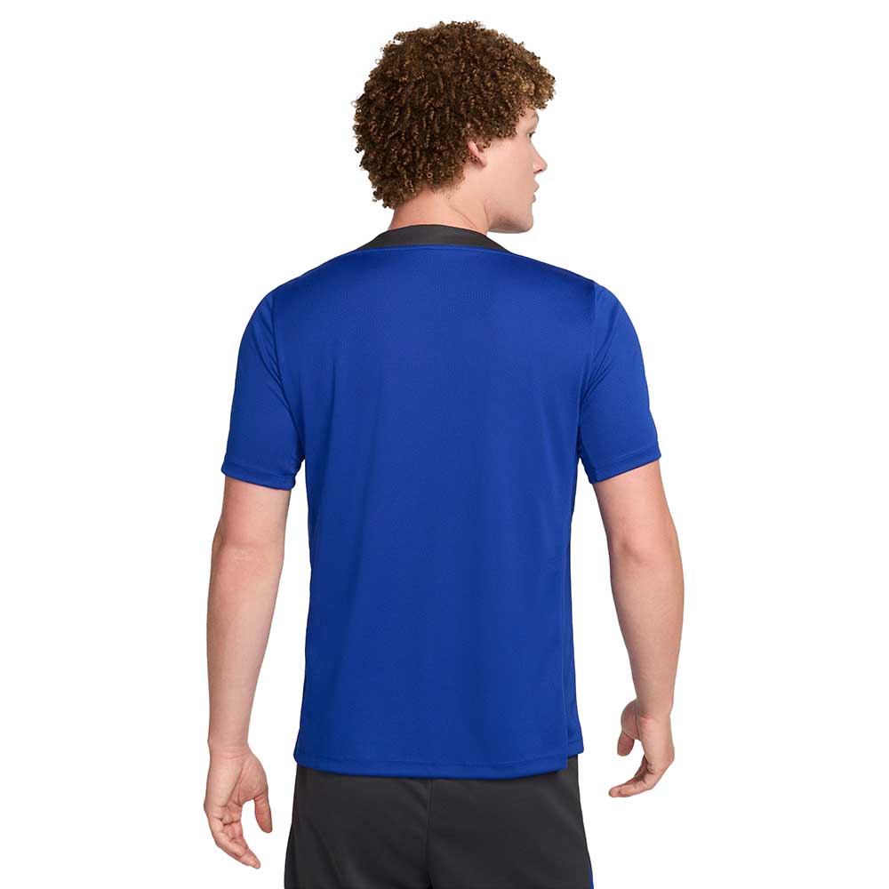 Men's FC Barcelona DF Strike SS Top - Old Royal/Old Royal/Lime Blast