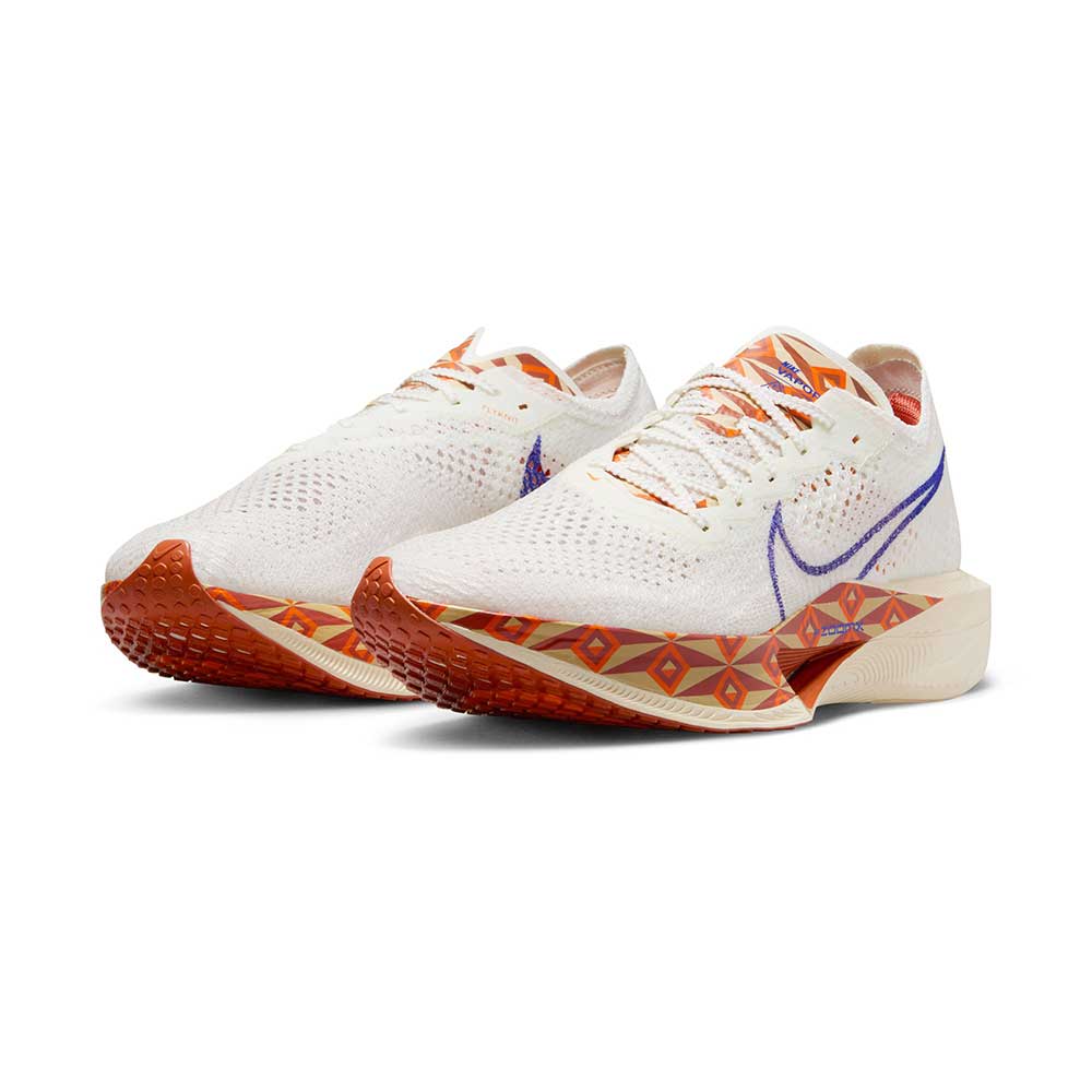 Men's Nike ZoomX Vaporfly Next% 3 Running Shoe - Sail/Hyper Royal/Safety Orange - Regular (D)