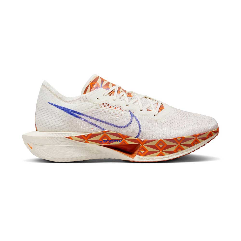 Men's Nike ZoomX Vaporfly Next% Running Shoe Sail/Hyper Royal/Safety  Orange Regular (D)