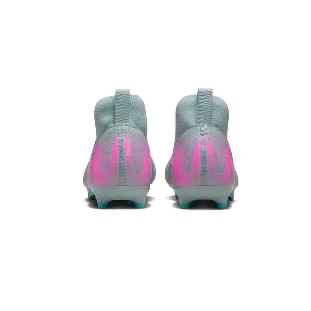 Youth Jr. Zoom Superfly 10 Academy FGMG Soccer Cleat - Ocean Cube/Pink Blast - Regular (D)