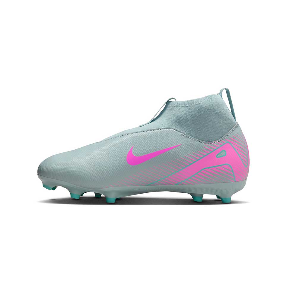 Youth Jr. Zoom Superfly 10 Academy FGMG Soccer Cleat - Ocean Cube/Pink Blast - Regular (D)