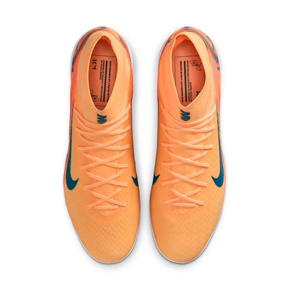 Mercurial Superfly 10 Academy "Kylian Mbappé" IC Soccer Shoe - Melon Tint - Regular (D)