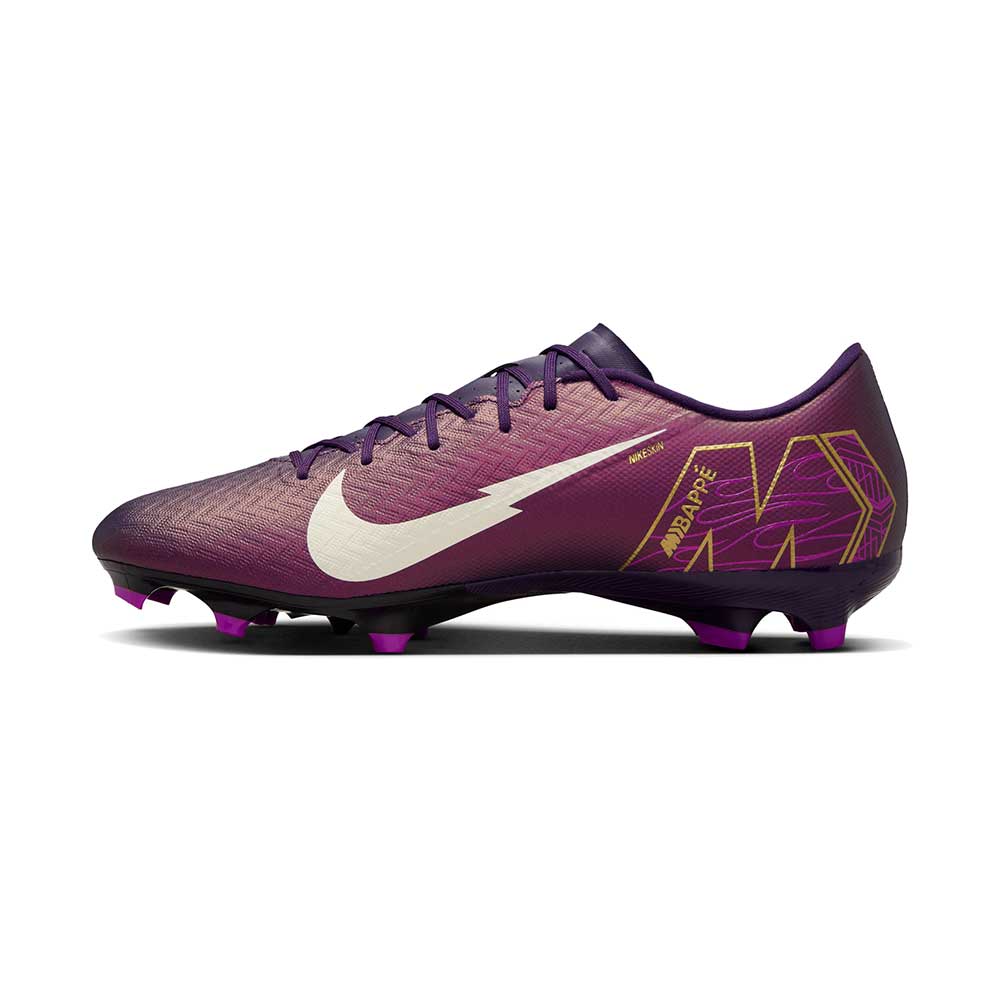 All Gender Zoom Vapor 16 Academy Mbappé FG/MG Soccer Cleat - Grand Purple/Pale Ivory