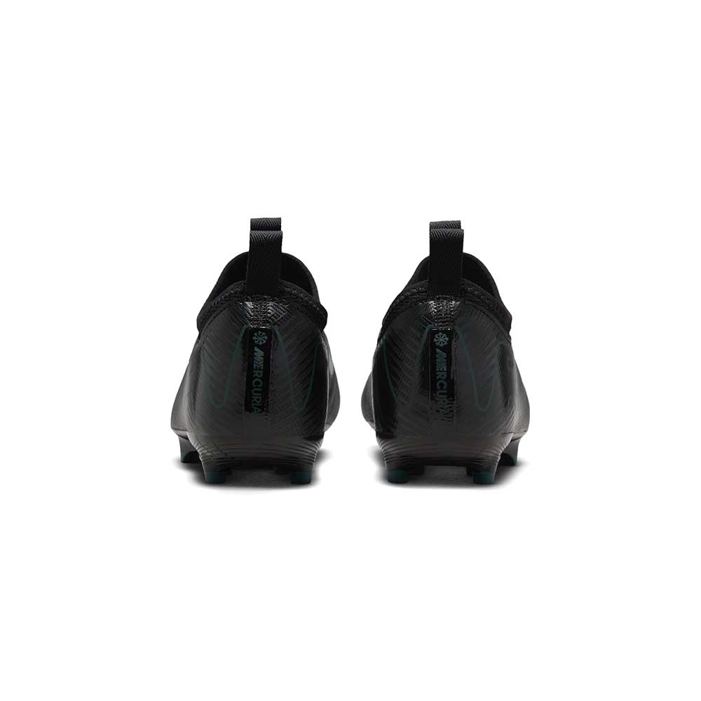 Youth JR Zoom Vapor 16 Academy FG/MG - Black/Black-Deep Jungle Gazelle Sports Youth JR Zoom Vapor 16 Academy FG/MG - Black/Black-Deep Jungle Gazelle Sports