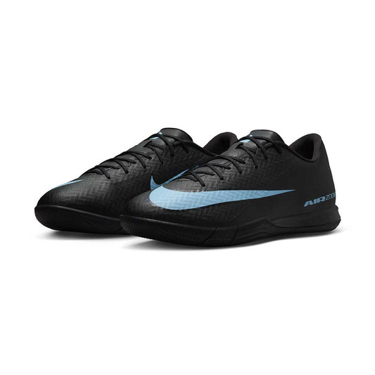 Mercurial Vapor 16 Academy IC Soccer Shoe - Black/Ice Blue - Regular (D)