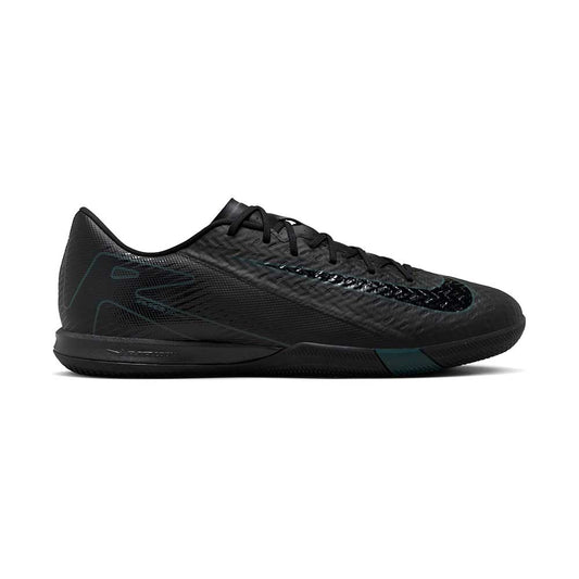 Zoom Vapor 16 Academy IC Soccer Shoe - Black/Black/Deep Jungle - Regular (D)