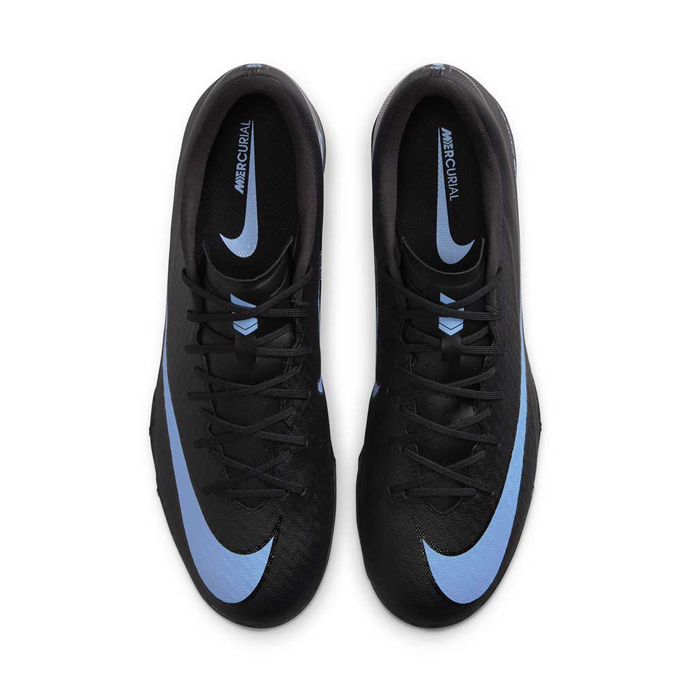 Mercurial Vapor 16 Academy IC Soccer Shoe - Black/Ice Blue - Regular (D)