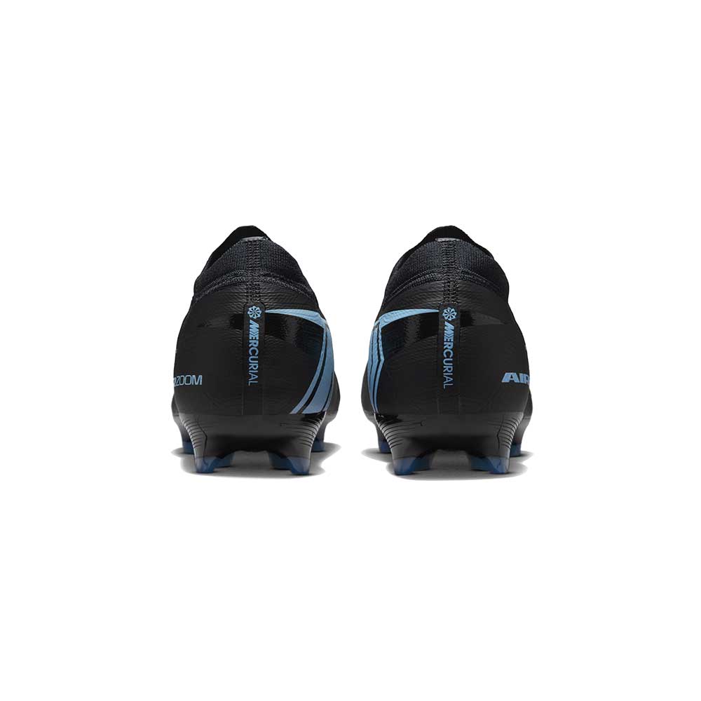 Zoom Vapor 16 Pro FG Soccer Cleat - Black/Ice Blue - Regular (D)