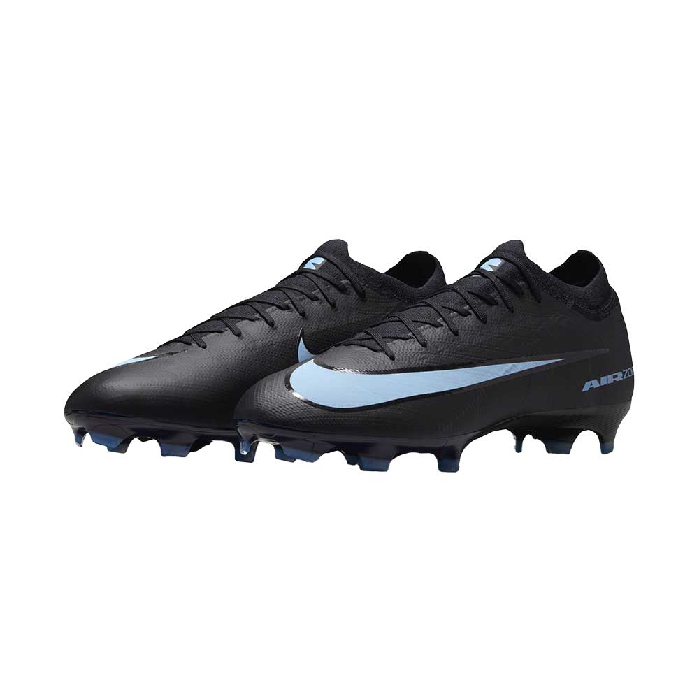 Zoom Vapor 16 Pro FG Soccer Cleat - Black/Ice Blue - Regular (D)