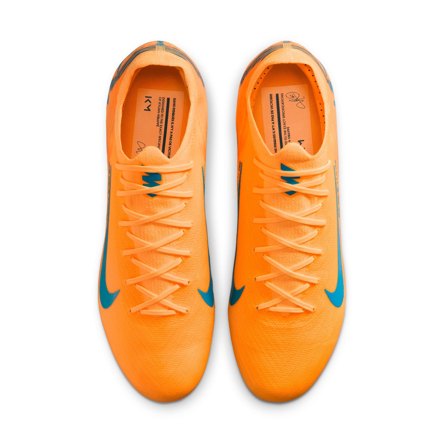 Mercurial Vapor 16 Pro "Kylian Mbappé" Soccer Cleat - Melon Tint/Neo Turq/Igloo - Regular (D)