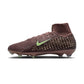Mercurial Superfly 10 Elite FG KM Soccer Cleat - Plum Eclipse/Metallic Silver - Regular (D)