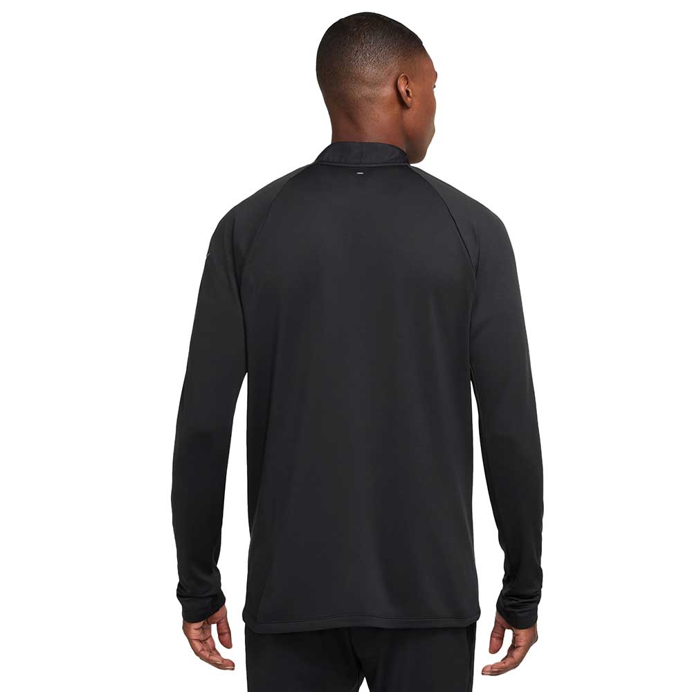 Men's Therma-Fit Strike Winter Drill Top - Black/Reflective Silver