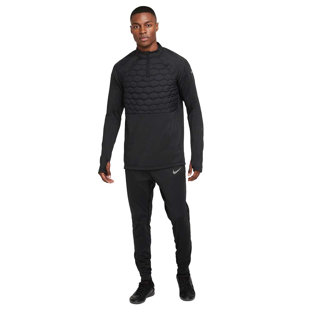 Men's Therma-Fit Strike Winter Drill Top - Black/Reflective Silver