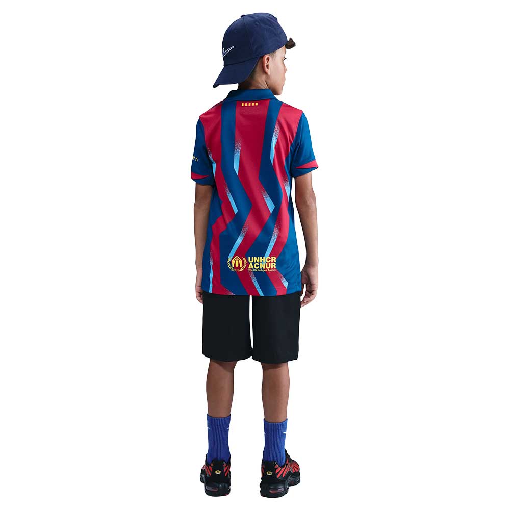 Youth FCB DF Stadium SE Jersey - Gym Blue/Gym Blue/Salsa Red