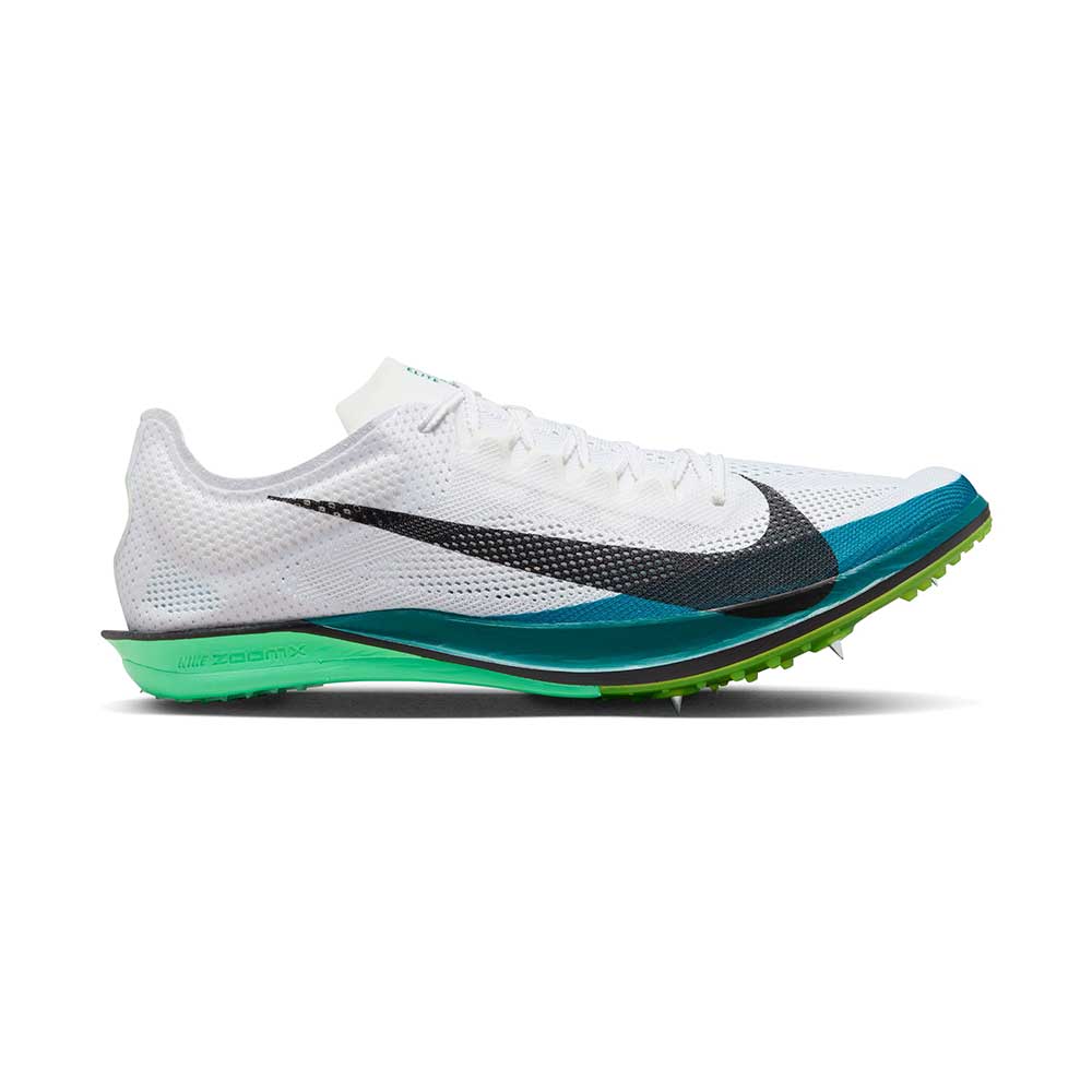 All Gender Nike Dragonfly 2 Elite Track Spike - White/Black/Bright Spruce/Vapor Green - Regular (D)