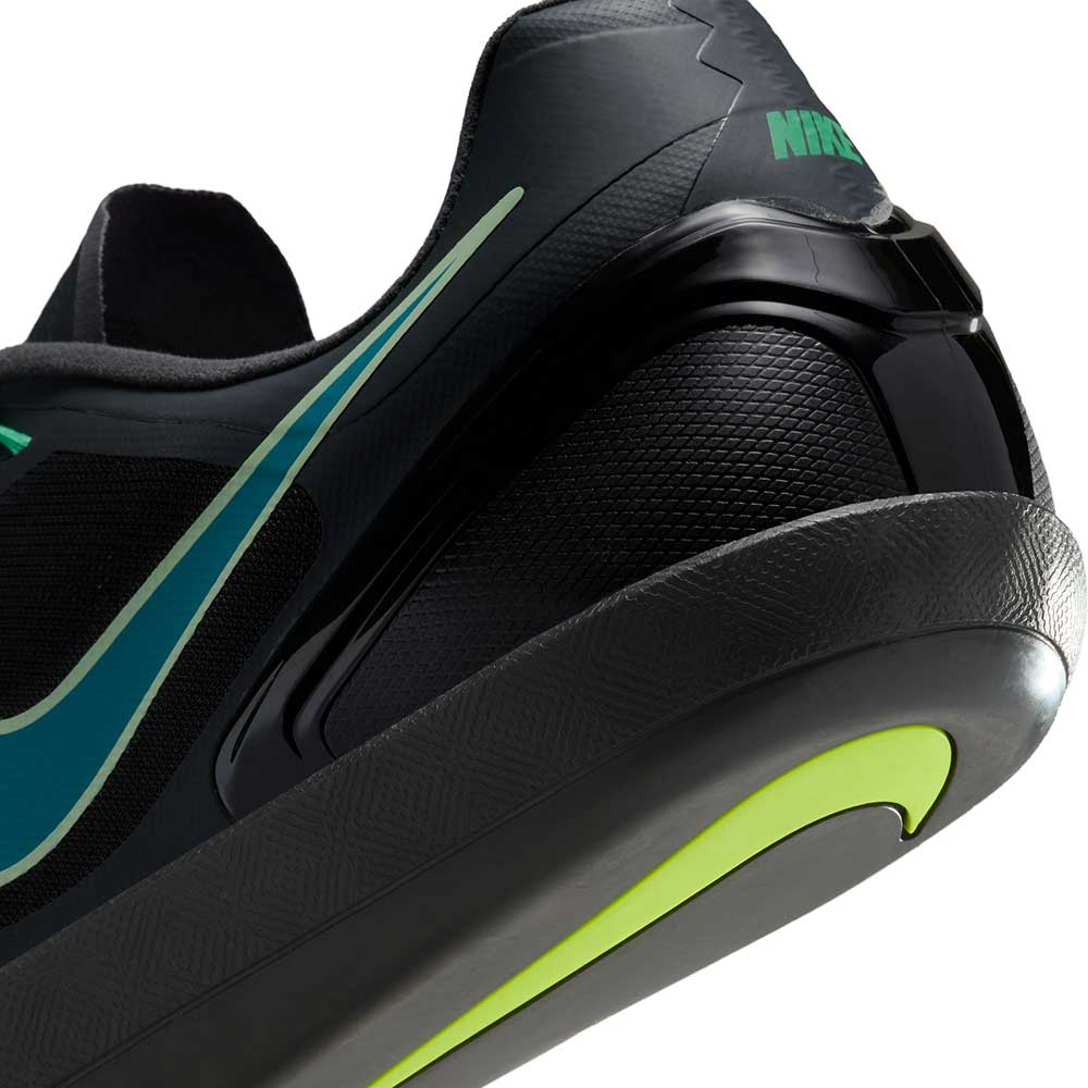 Nike Zoom Rotational 6 Track & Field Throwing Shoes - Anthracite/Bright Spruce/Electric Algae - Regular (D)