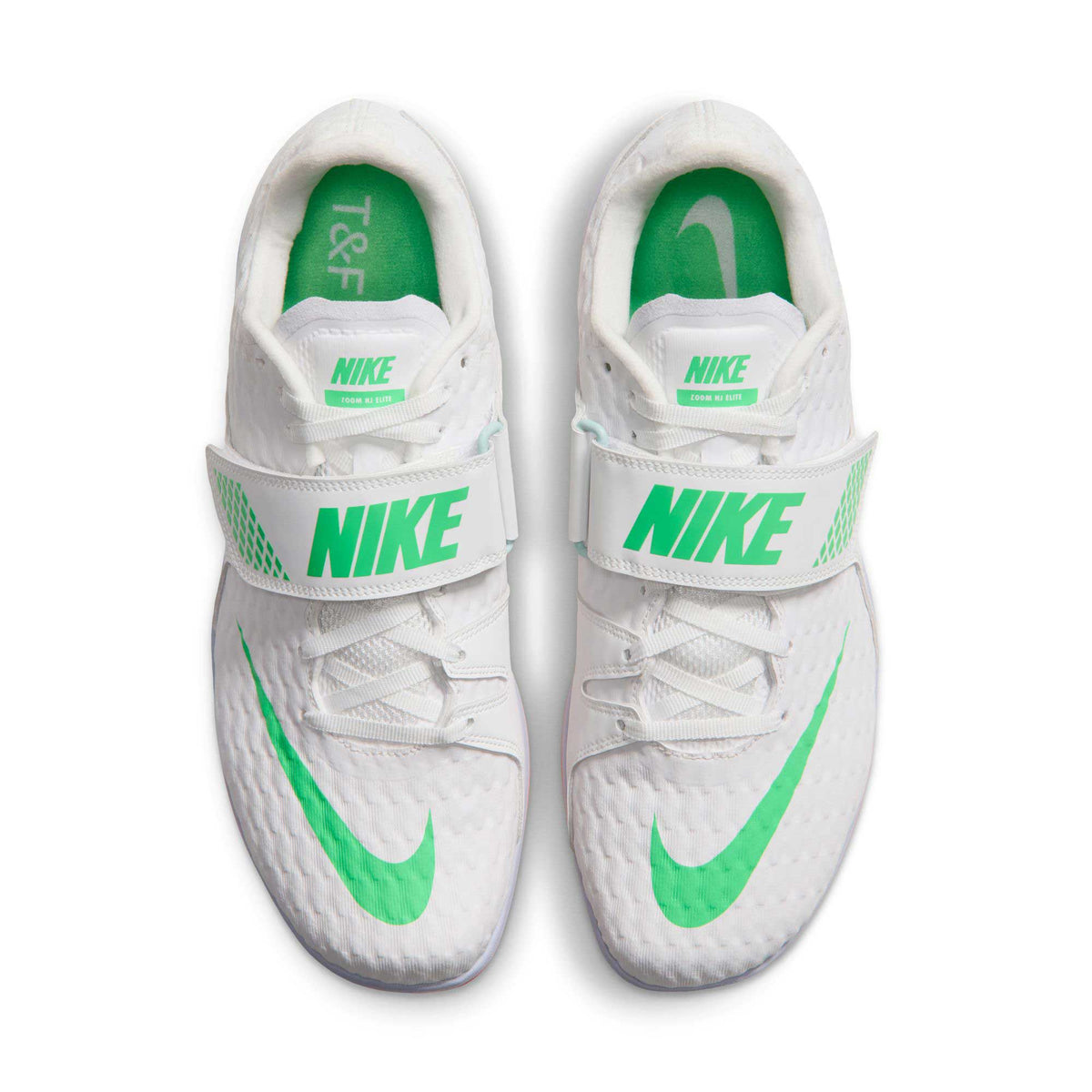 Men's Nike High Jump Elite - Summit White/Electro Green/Atomic Pink - Regular (D)