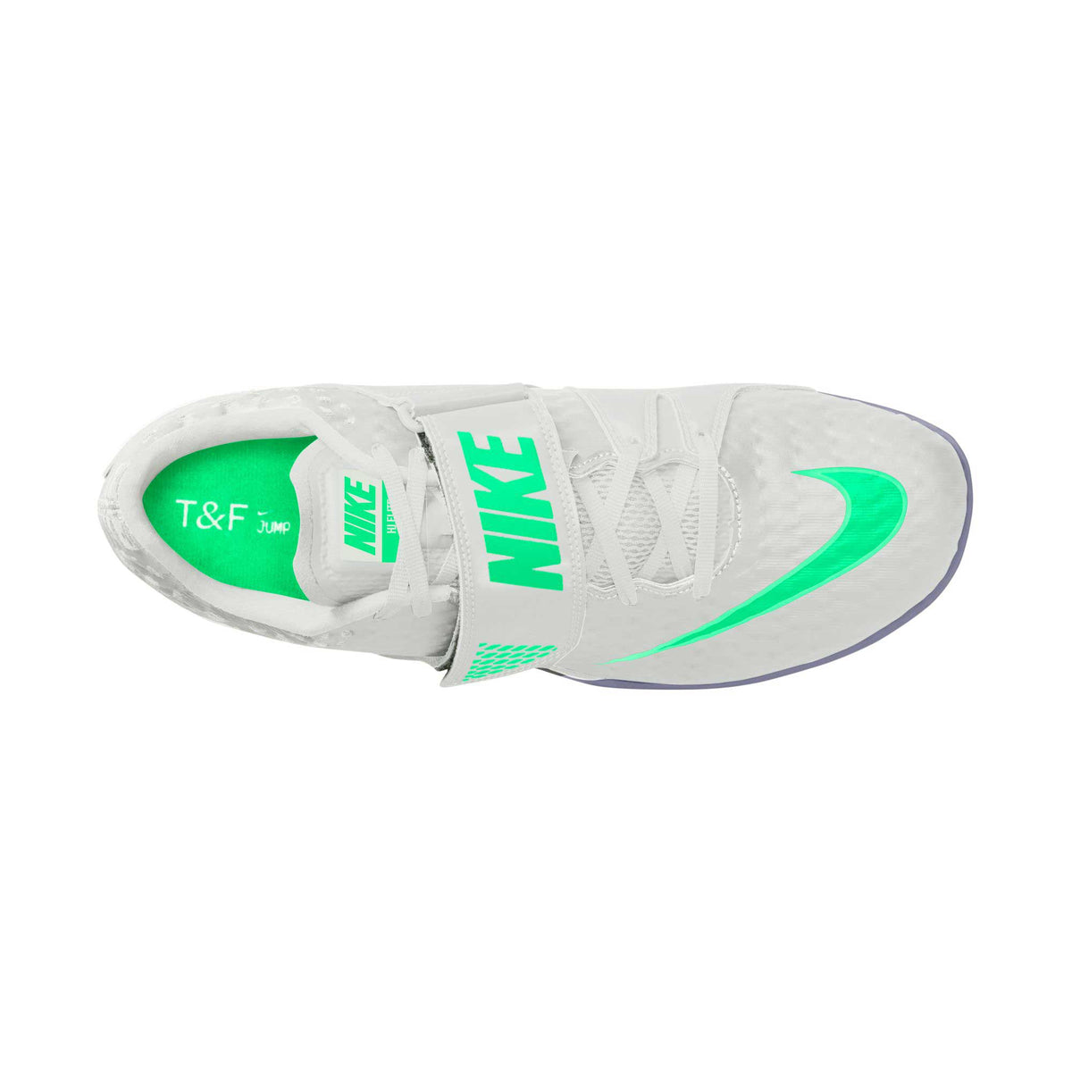 Men's Nike High Jump Elite - Summit White/Electro Green/Atomic Pink - Regular (D)
