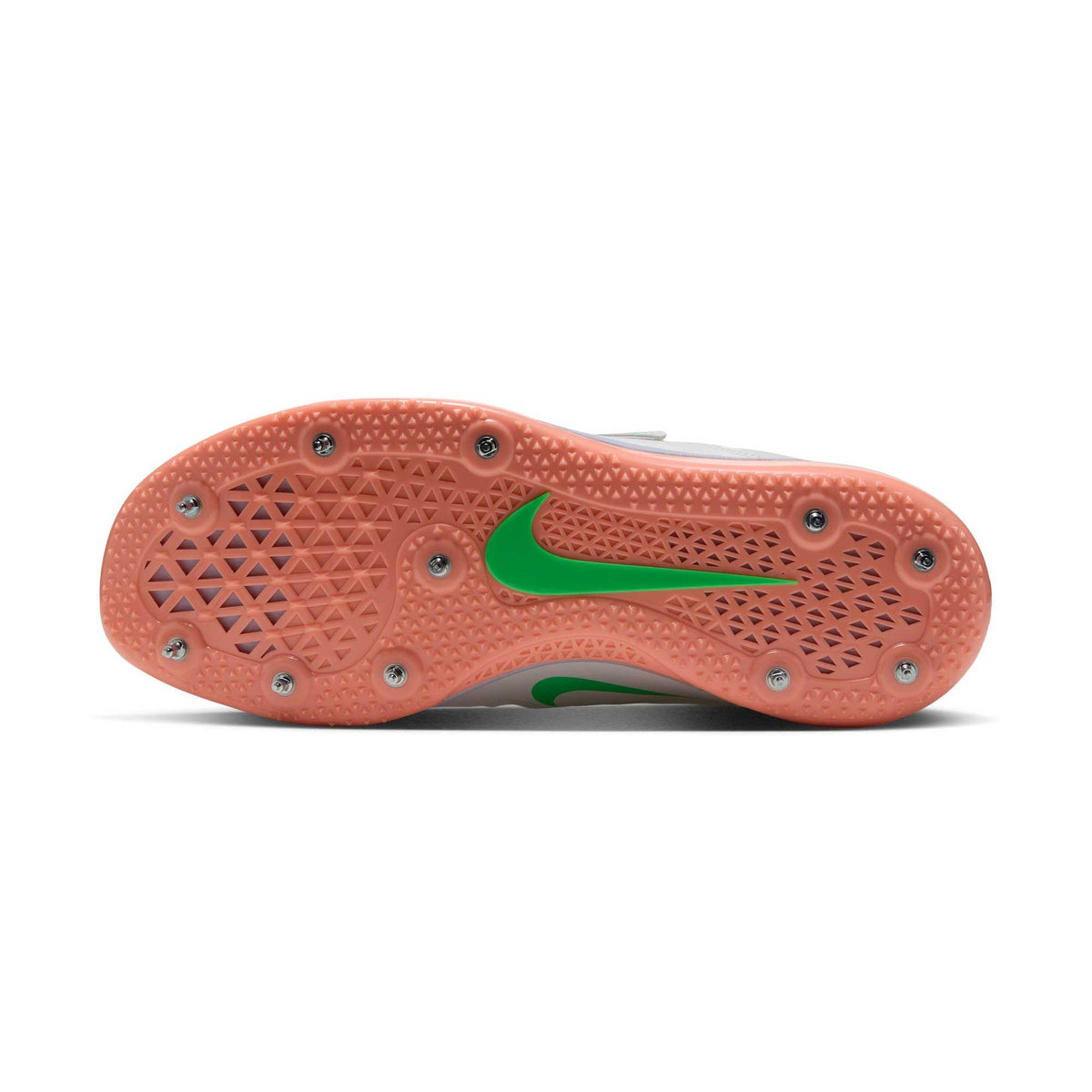 Men's Nike High Jump Elite - Summit White/Electro Green/Atomic Pink - Regular (D)