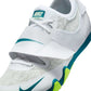 Nike Pole Vault Elite Track & Field Jumping Spikes- White/Bright Spruce/Barely Green - Regular (D)