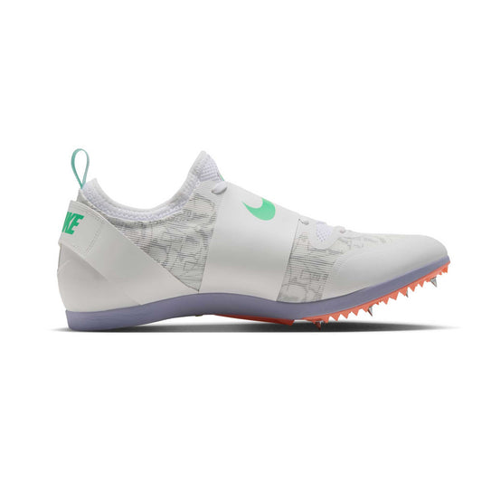 Men's Nike Pole Vault Elite - Summit White/Electro Green/Atomic Pink - Regular (D)