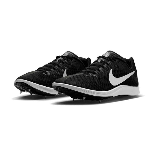 All Gender Nike Zoom Rival Track Spike- Black/Metallic Silver/Black