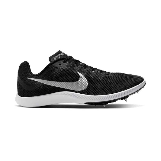 All Gender Nike Zoom Rival Track Spike- Black/Metallic Silver/Black