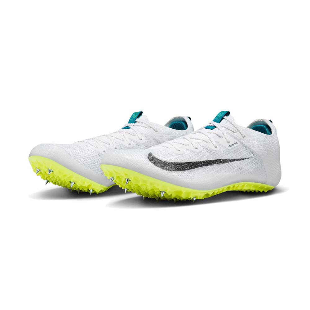 All Gender Nike Superfly Elite 2 Track & Field Sprinting Spikes - White/Electric Algae/Bright Spruce - Regular (D)