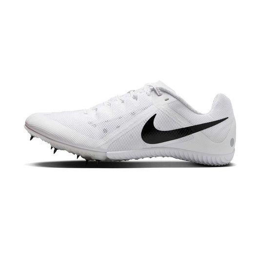 All Gender Nike Zoom Rival Track Spike - White