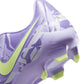 All Gender Phantom GX II Academy FG/MG Soccer Shoe - Purple Agate/Barely Volt - Regular (D)