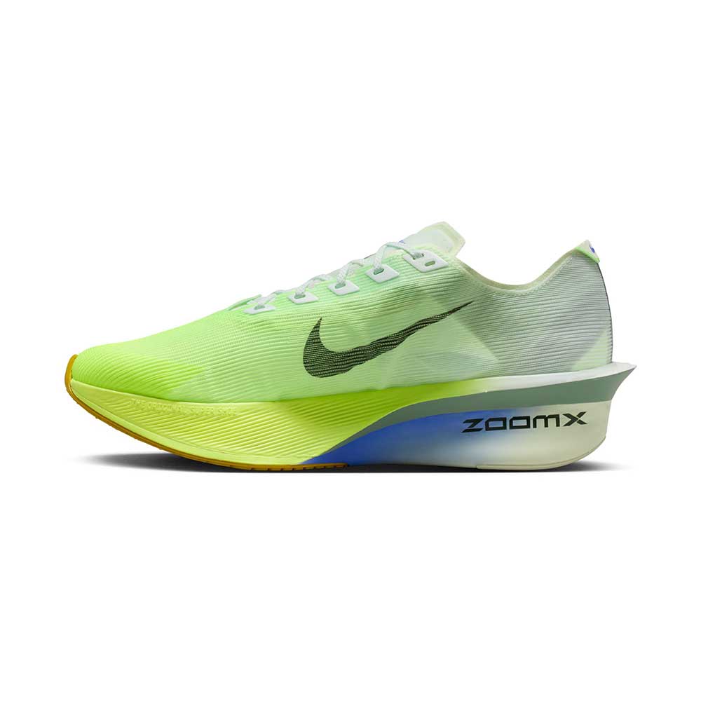 Men's Nike Vaporfly 4 Running Shoe - Barely Green/Black Spruce/Volt Tint - Regular (D)