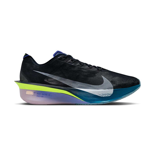 Men's Nike Vaporfly 4 Running Shoe - Obsidian/White/Persian Violet - Regular (D)
