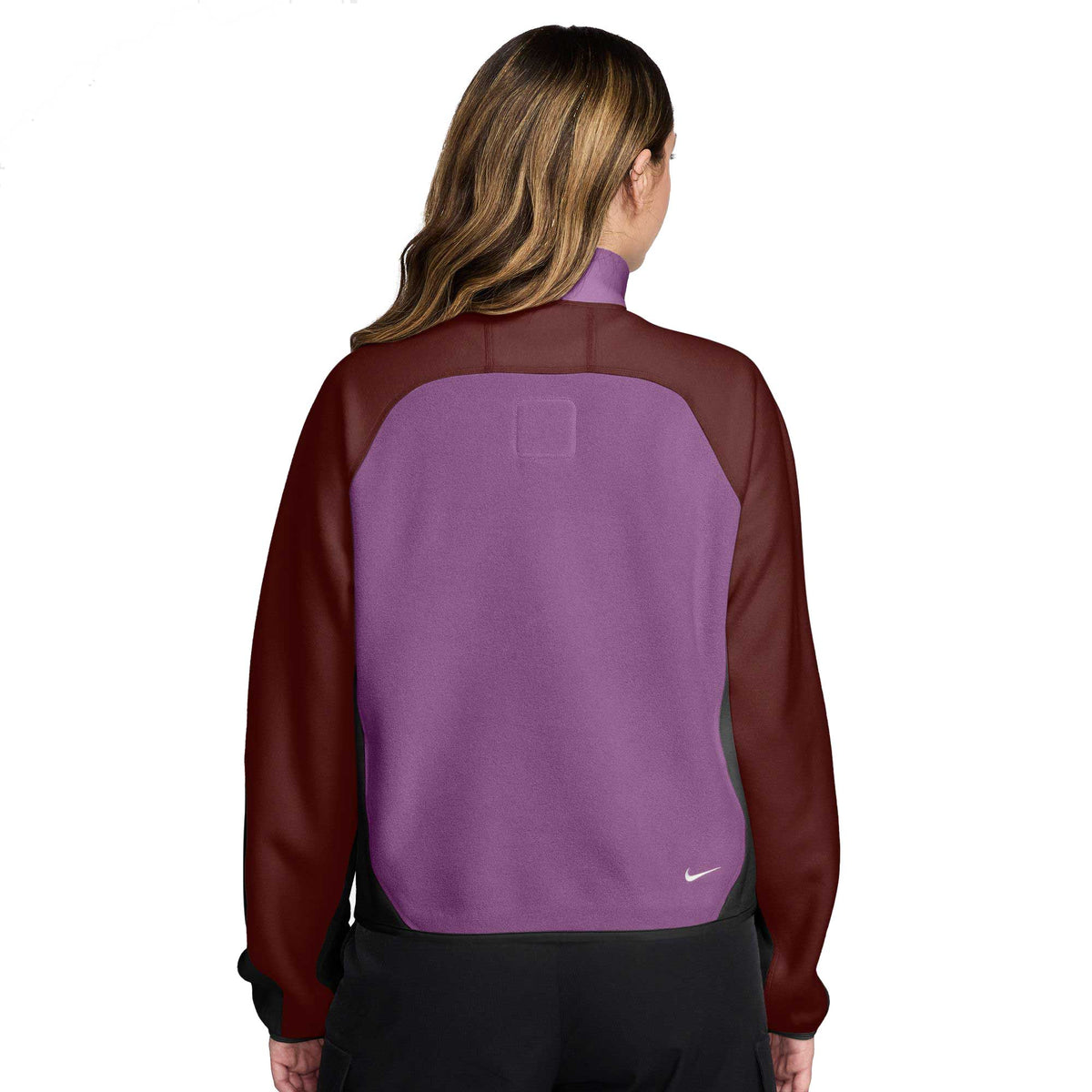 Women's Nike ACG Wolf Tree 1/2 Zip - Monarch Purple/Bold Berry/Summit White