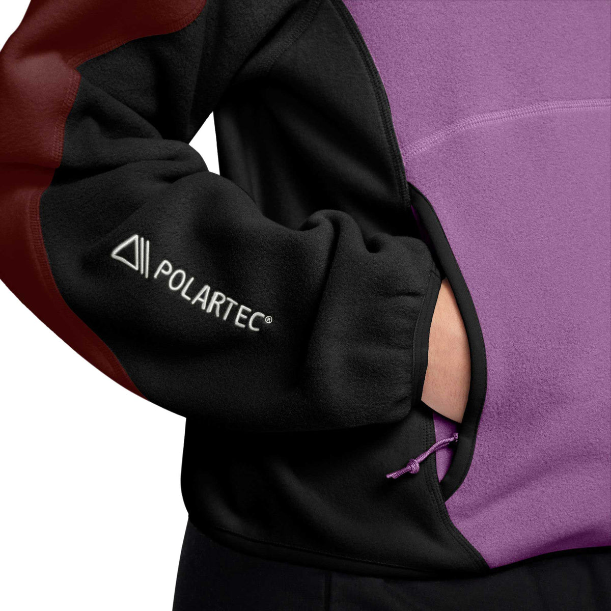Women's Nike ACG Wolf Tree 1/2 Zip - Monarch Purple/Bold Berry/Summit White