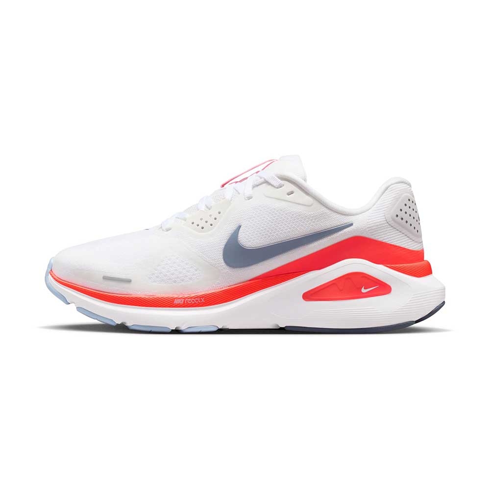 Women's Nike Structure 26  - White/Ashen Slate/Hot Lava/Hydrogen Blue - Regular (B)