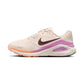 Women's Nike Structure 26 Running Shoe - Chalk/Tattoo/Light Magenta/Orange Pulse - Regular (B)