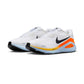 Men's Nike Structure 26 Running Shoe - White/Black/Hydrogen Blue/Total Orange - Regular (D)