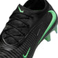 Phantom 6 Low Elite FG Soccer Cleat - Black/Black/Illusion Green - Regular (D)