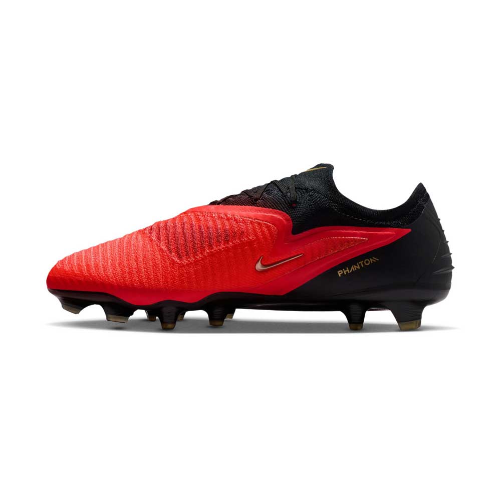 Phantom 6 Low Elite FG Soccer Cleat - Bright Crimson/Black/Bright Crimson - Regular (D)