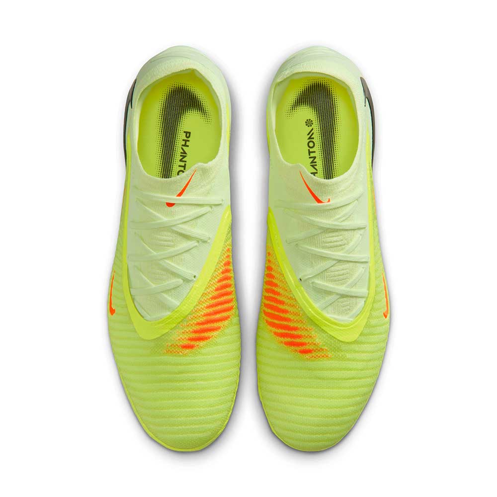 Phantom 6 Low Elite FG Soccer Cleat - Hyper Crimson/Black/Limelight - Regular (D)