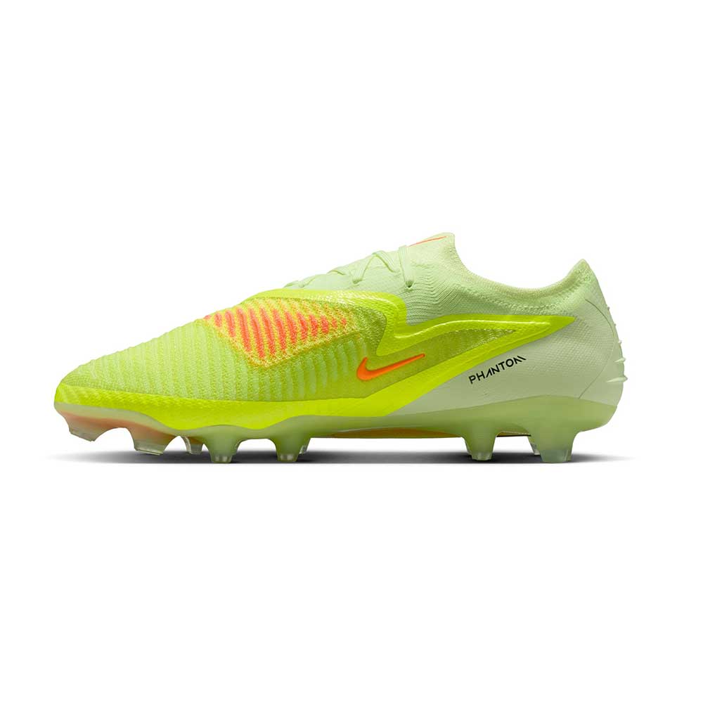 Phantom 6 Low Elite FG Soccer Cleat - Hyper Crimson/Black/Limelight - Regular (D)