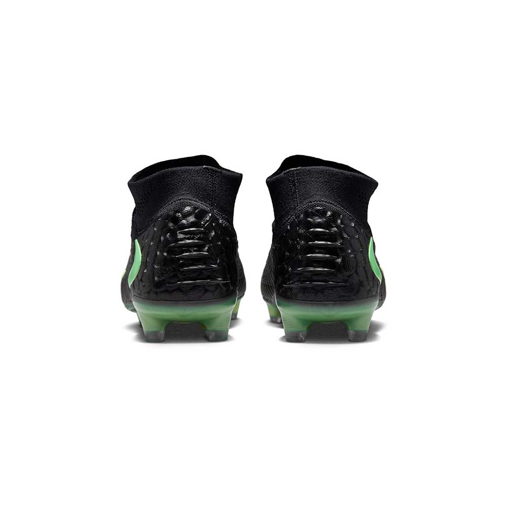 Phantom 6 High Elite FG Soccer Cleat - Black/Black/Illusion Green - Regular (D)