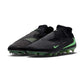 Phantom 6 High Elite FG Soccer Cleat - Black/Black/Illusion Green - Regular (D)