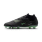 Phantom 6 High Elite FG Soccer Cleat - Black/Black/Illusion Green - Regular (D)